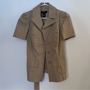 Victoria’s Secret safari beige jacket - XS